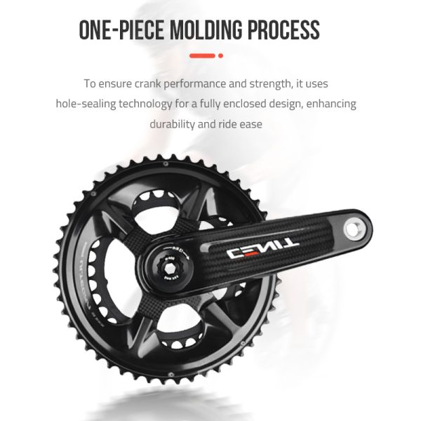 CENIT ROAD BIKE CARBONFIBER CRANK 320g